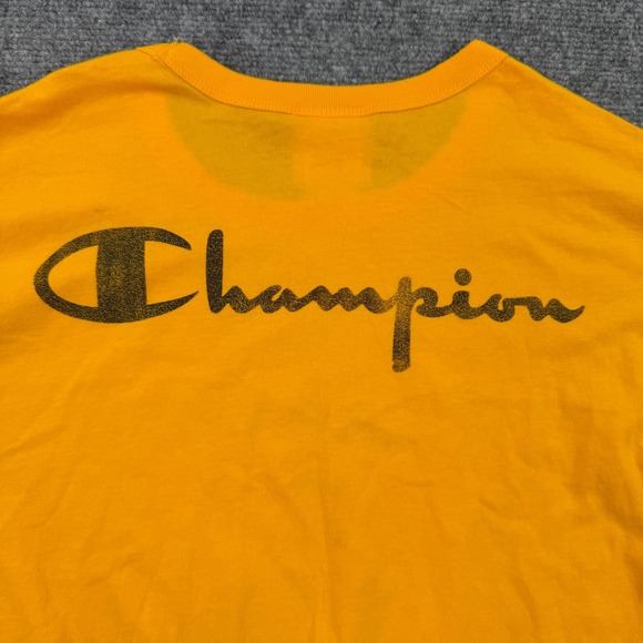 Champion Cobra Kai Medium Yellow T Shirt Licensed Movie Karate Kid Men's - Picture 9 of 11